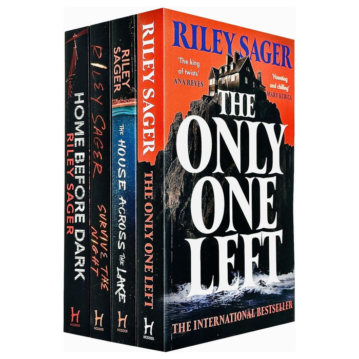 Riley Sager Collection 4 Books Set (Home Before Dark, Survive The Night, The House Across The Lake & The Only One Left)