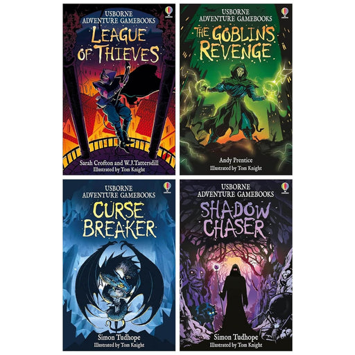 Adventure Gamebooks Series 4 Books Collection Set (Shadow Chaser) - The Book Bundle