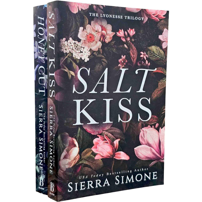 Lyonesse Series by Sierra Simone 2 Books Collection Set (Salt Kiss and Honey Cut)