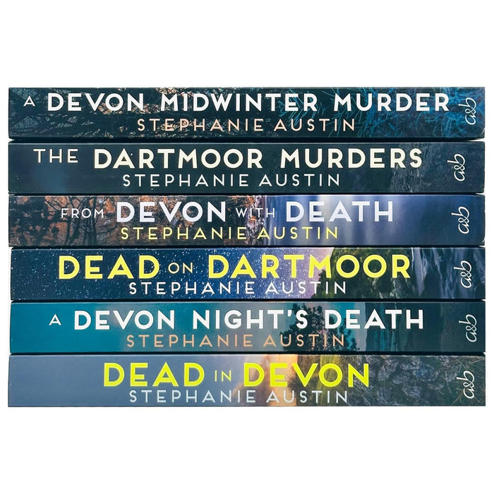 Stephanie Austin Devon Mysteries 6 Books Collection Set (A Devon Midwinter Murder)