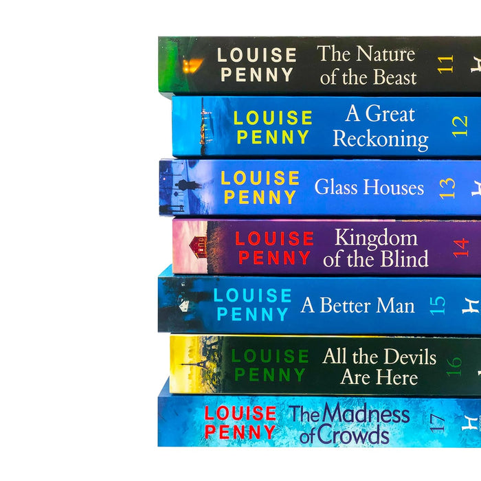 Chief Inspector Gamache Book Series 11-17 Collection 7 Books Set by Louise Penny