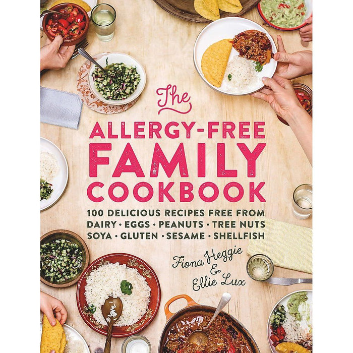 The Allergy-Free Family Cookbook By Fiona Heggie, Ellie Lux & The Ultimate Instant Pot Cookbook By Coco Morante 2 Books Collection Set - The Book Bundle