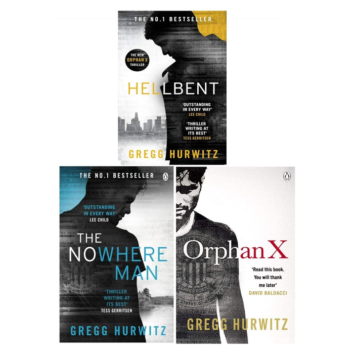 Gregg hurwitz orphan x series 3 books collection set