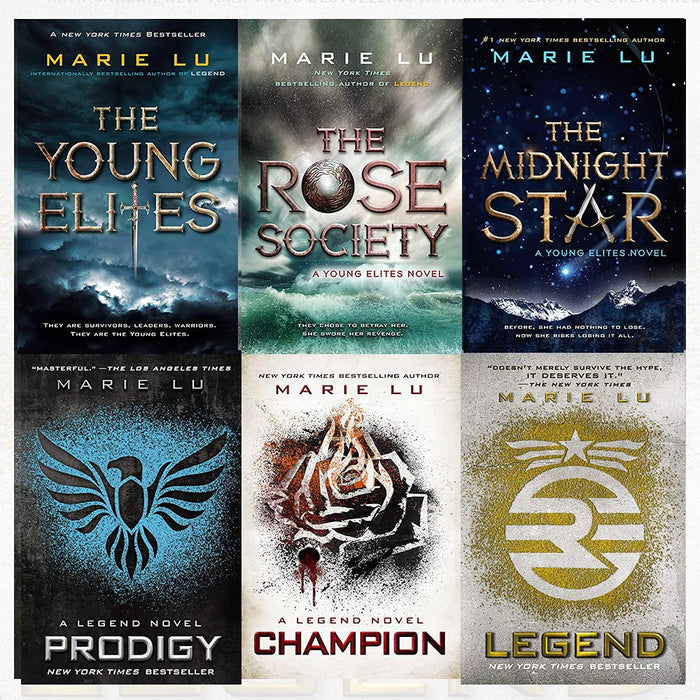 Marie Lu Collection 6 Books Bundles (Legend,Champion,Prodigy,The Young Elites) - The Book Bundle