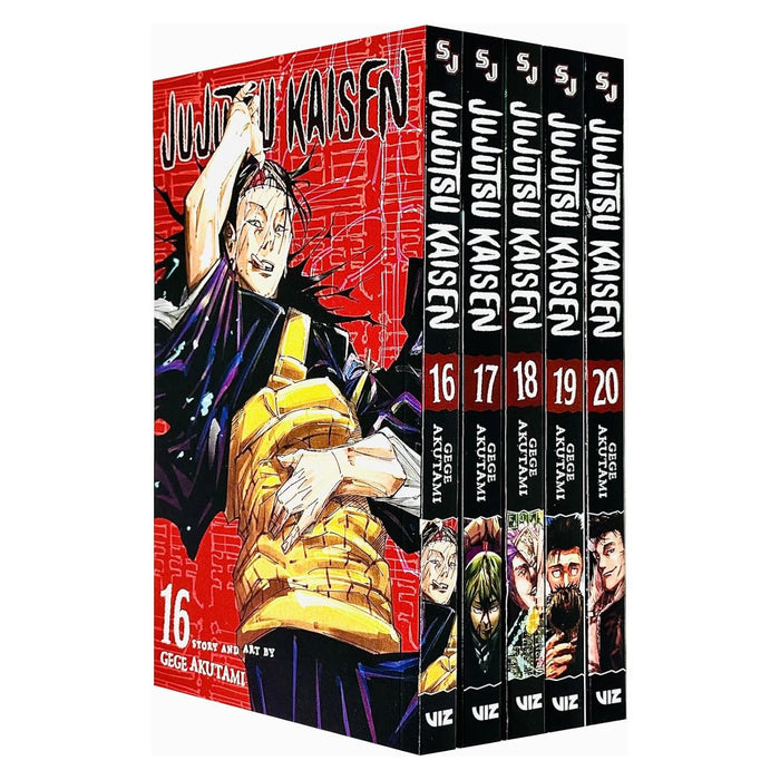 Jujutsu Kaisen Series Vol 16-20: 5 Books Collection Set By Gege Akutami