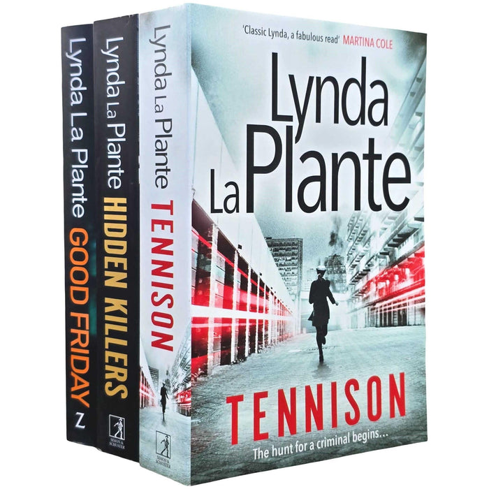 Jane Tennison Thrillers Book 1-3 By Lynda La Plante 3 Books Collection Set (Tennison, Hidden Killers and Good Friday)