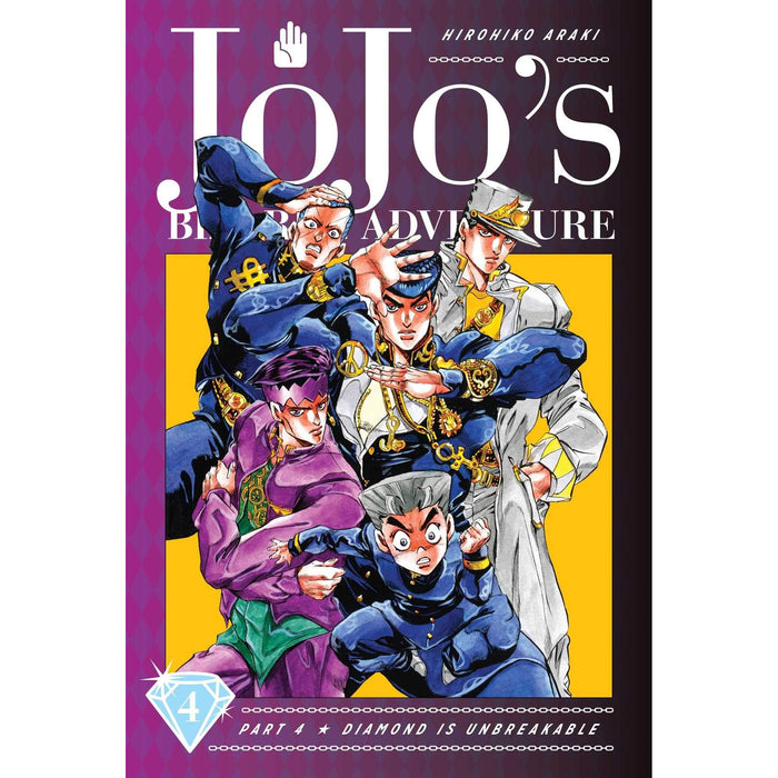 JoJo's Bizarre Adventure: Part 4--Diamond Is Unbreakable, Vol. 4 (Volume 4)