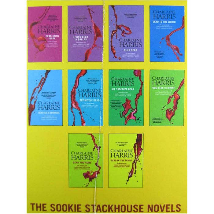 Charlaine Harris True Blood Sookie Stackhouse Series 10 Books Set