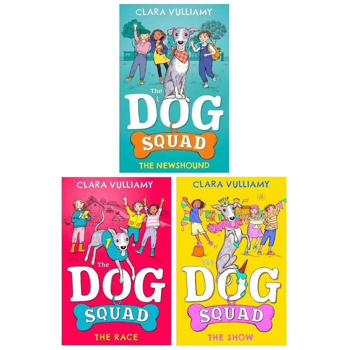 The Dog Squad Series 3 Books Collection Set (The Newshound, The Race & The Show)