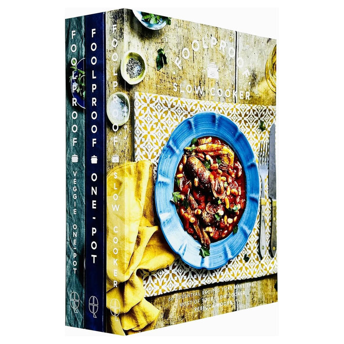 Foolproof Series 3 Books Collection Set (Foolproof Slow Cooker,Foolproof One-Pot & Foolproof Veggie One-Pot) - The Book Bundle