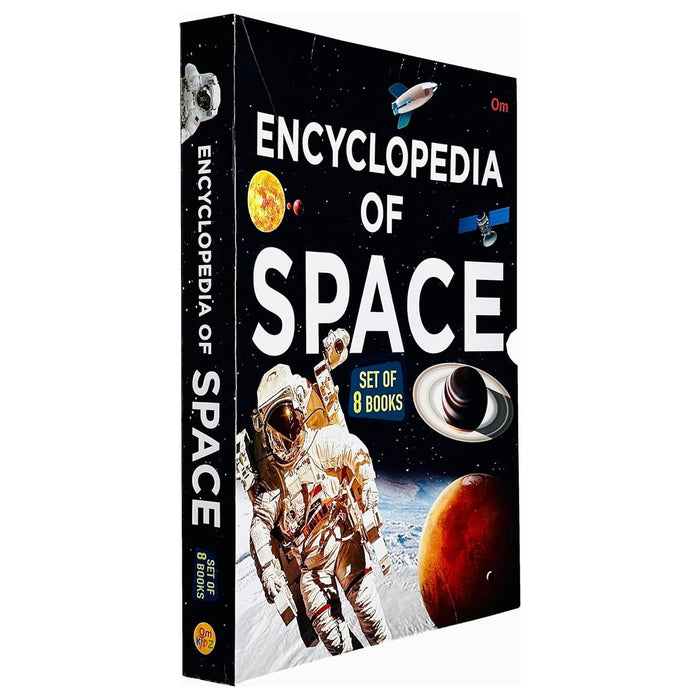 Encyclopedia Of Space Set Of 8 Books (Space, Our Universe, Planets, Milky Way, Satellites)