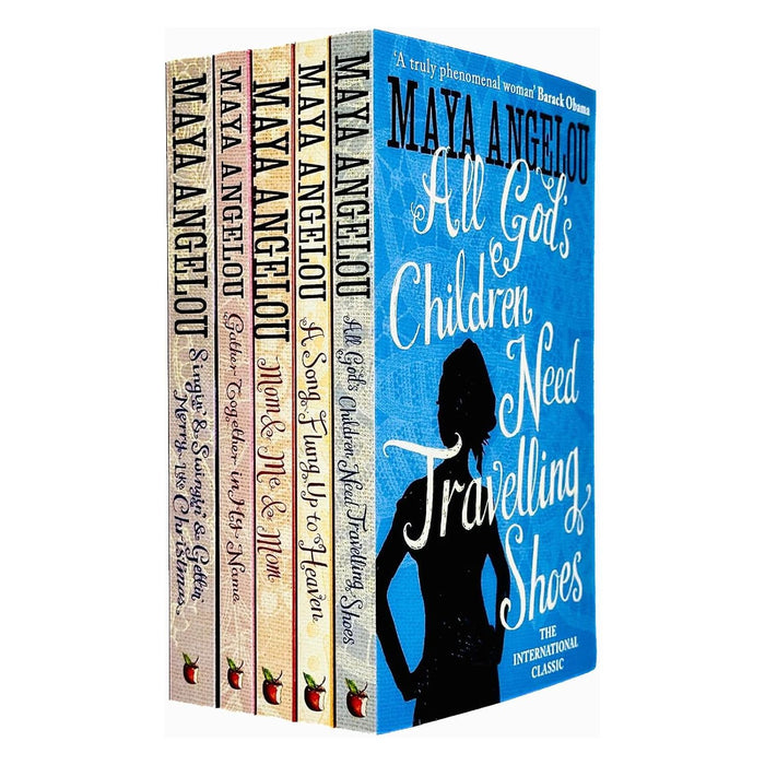 Maya Angelou Collection 5 Books Set (All God's Children Need Travelling Shoe,A Song Flung Up )