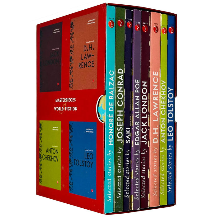 The Masterpieces Of World Fiction Series 2: 8 Books Collection Set (Selected Stories)