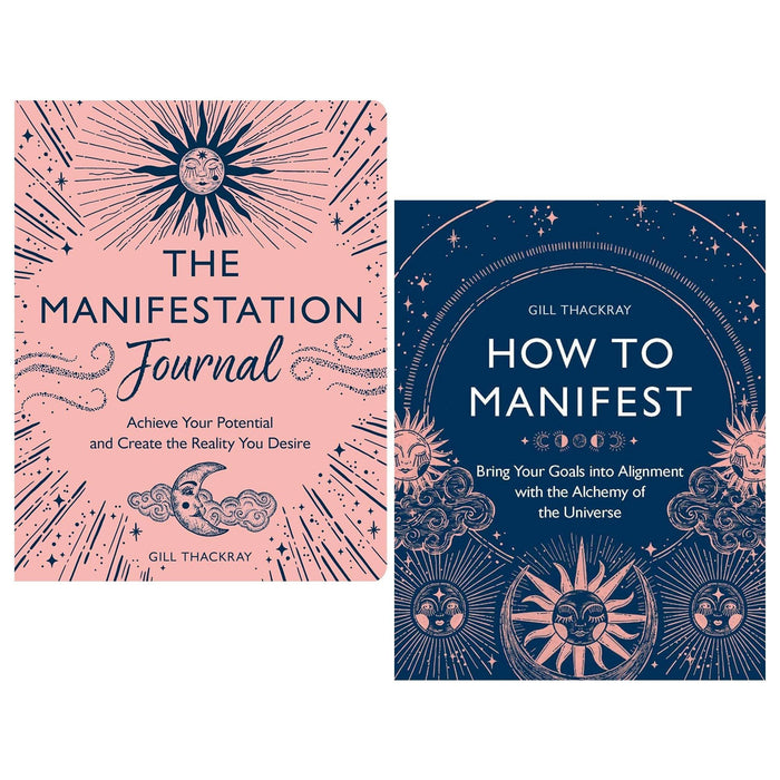 Gill Thackray 2 Books Collection Set (How to Manifest and The Manifestation Journal)