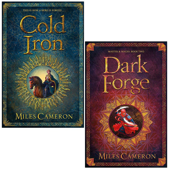 Masters and Mages Series 2 Books Collection Set By Miles Cameron (Cold Iron, Dark Forge)