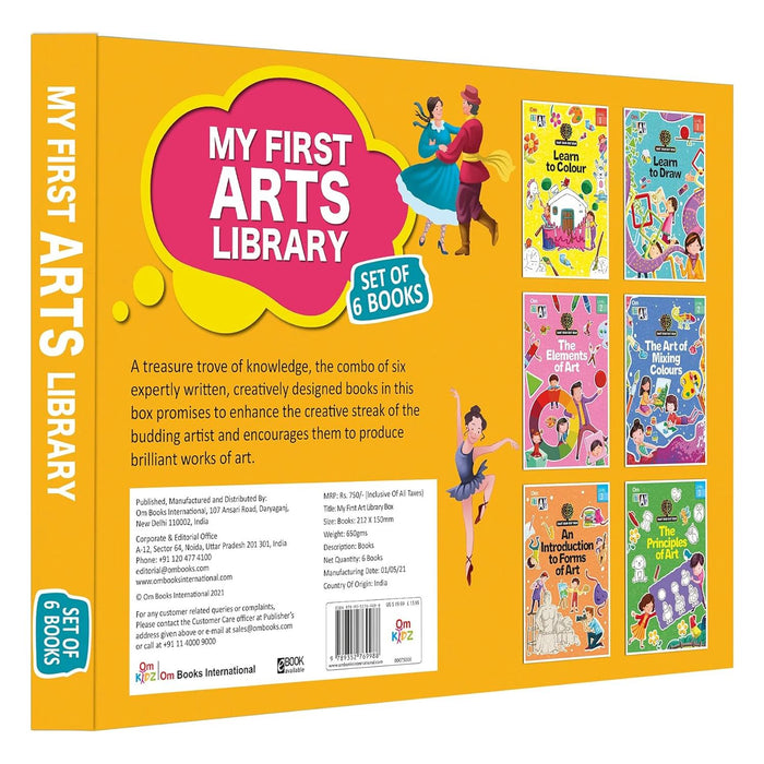 Steam  My First Arts Library Set of 6 Books Collection by Swayam Ganguly - The Book Bundle