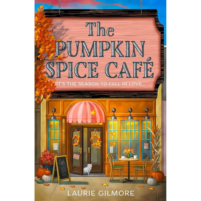 Dream Harbor Series 3 Books Collection Set By Laurie Gilmore (The Cinnamon Bun Book Store & The Pumpkin Spice Café, The Christmas Tree Farm)