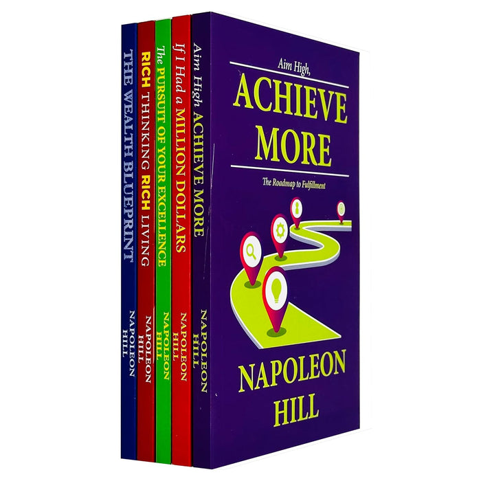 The Hello Money Series Collection 5 Books Set By Napoleon Hill (Aim High Achieve More)