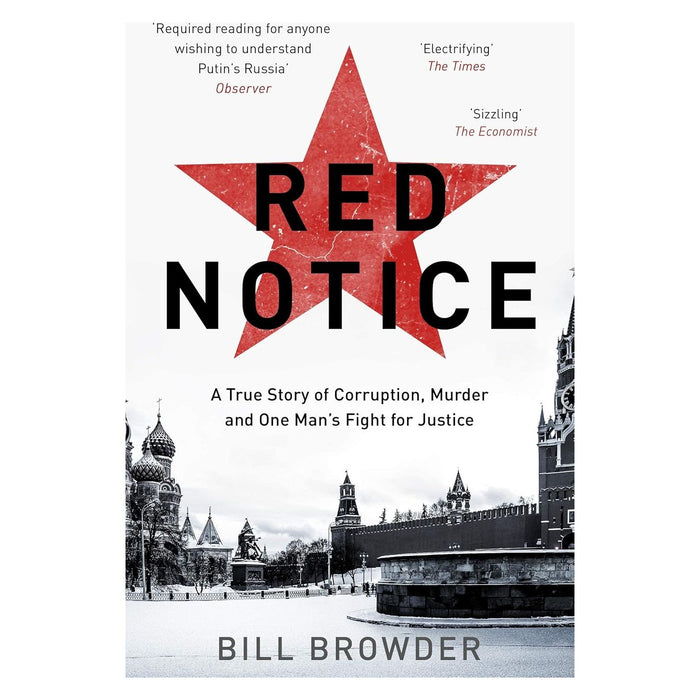 Freezing Order & Red Notice 2 Books Set By Bill Browder