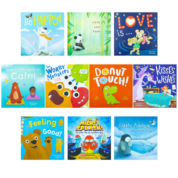 Let's Talk About Our Behaviour and Feelings 10 Illustrated Stories Book Collection