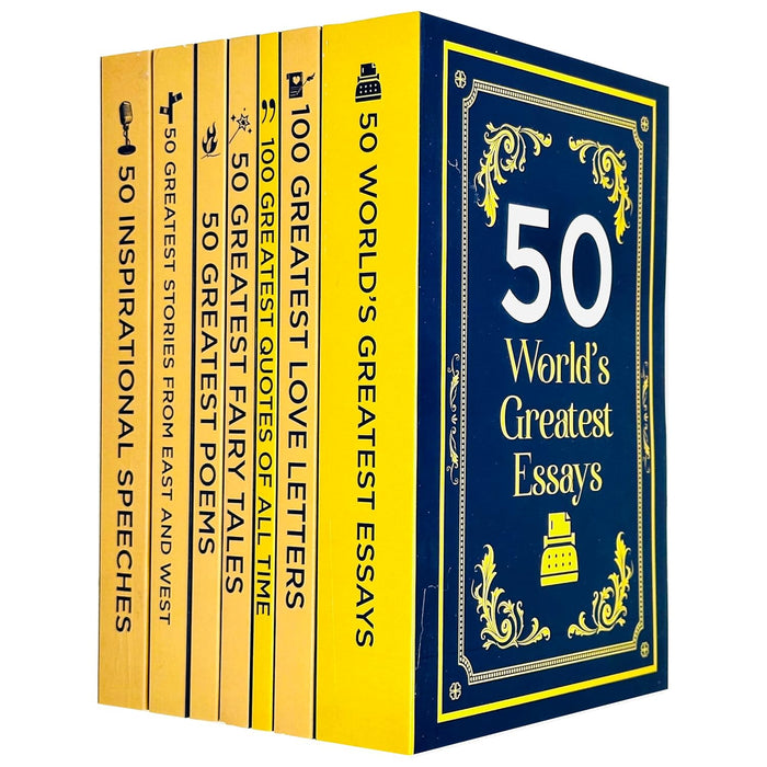 The Untimely Anthologies 7 Books Collection Set (50 World’s Greatest Essays)