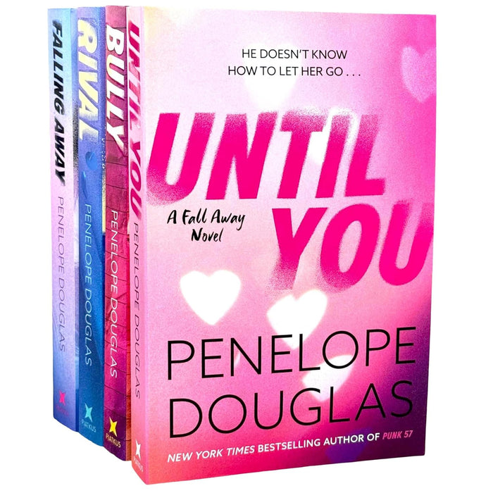 Fall Away Series By Penelope Douglas 4 Books Collection Set (Bully, Until You, Rival & Falling Away)