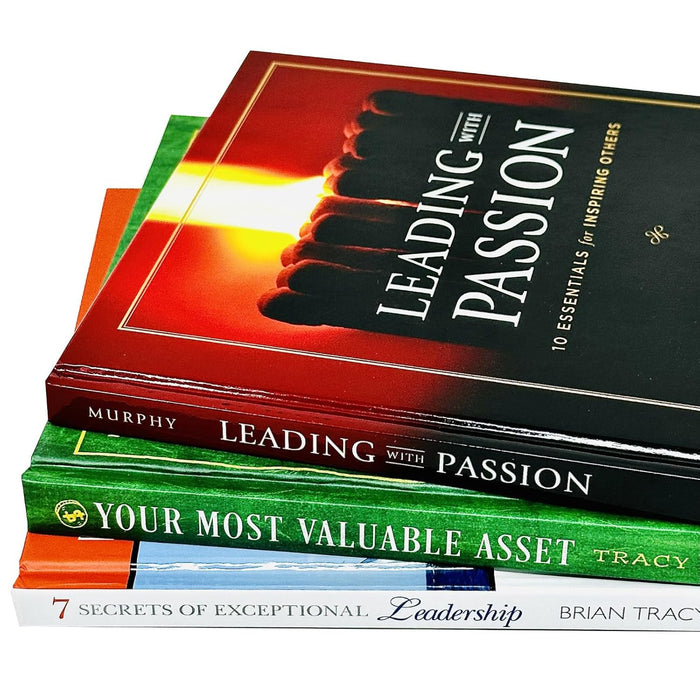 Leading with Passion, Your Most Valuable Asset & The 7 Secrets of Exceptional Leadership 3 Books Collection Set