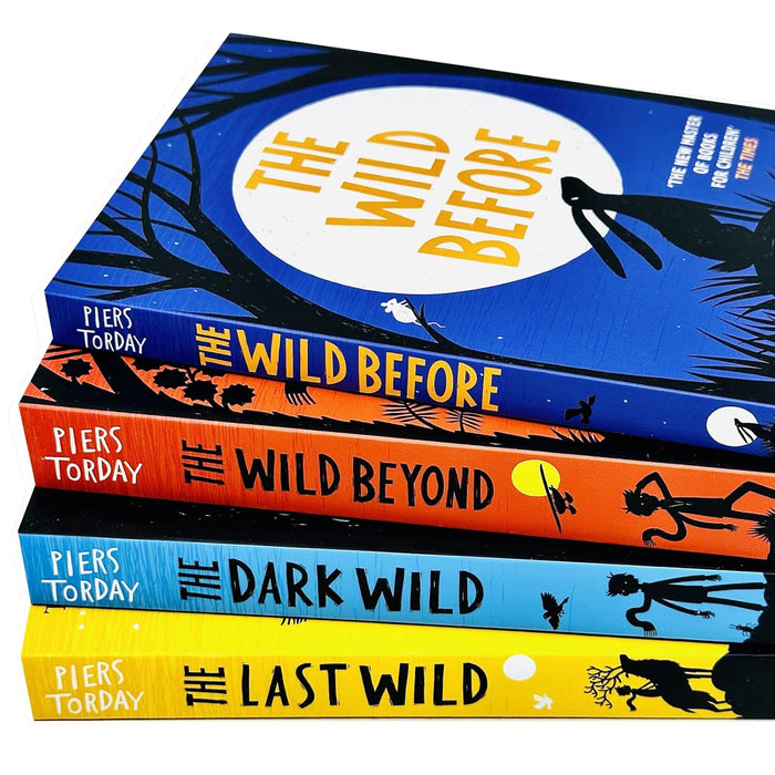 The Last Wild Complete 4 Book Collection Box Set By Piers Torday(The Last Wild, The Wild Beyond, The Dark Wild & The Wild Before)