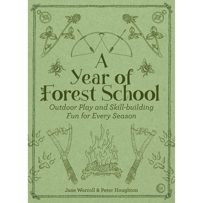 Jane Worroll Collection 2 Books Set (A Year of Forest School, Play the Forest School Way)