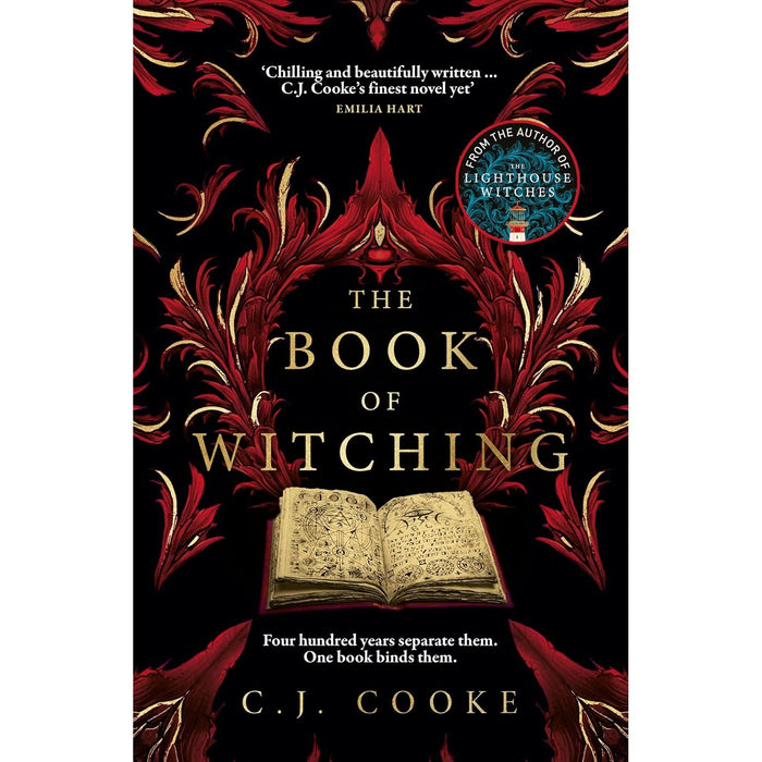 C.J. Cooke  2 Books Set (The Book of Witching, A Haunting in the Arctic)