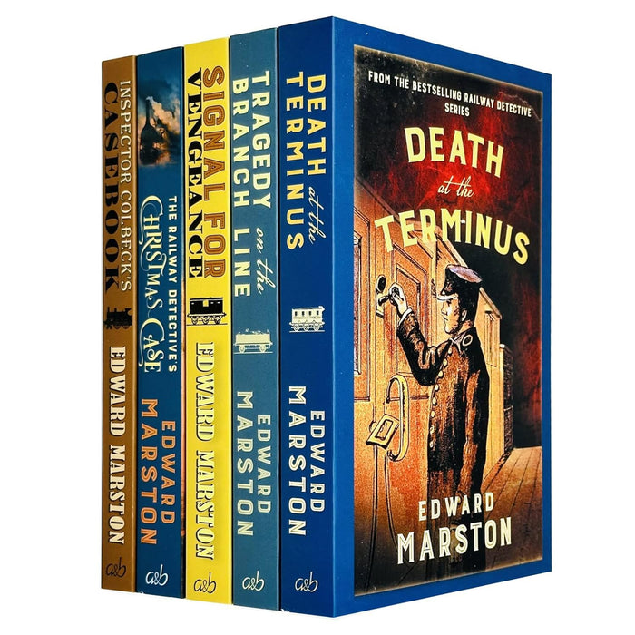 Railway Detective Series 5 Books Collection Set By Edward Marston (Death at the Terminus)