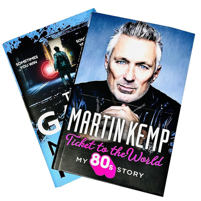 Martin Kemp Collection 2 Books Set (The Game & Ticket to the World)