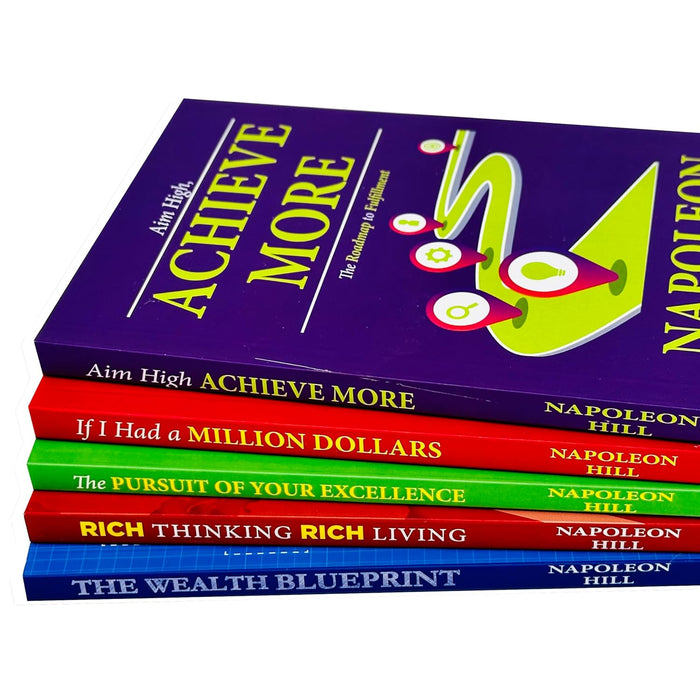 The Hello Money Series Collection 5 Books Set By Napoleon Hill (Aim High Achieve More)