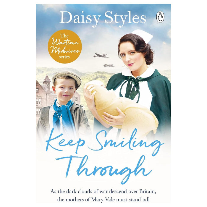 Daisy Styles Collection 8 Books Set (The Wartime Midwives, Home Fires and Spitfires)