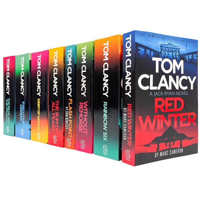 Tom Clancy  8 Books Collection Set ( Red Winter, Without Remorse,)