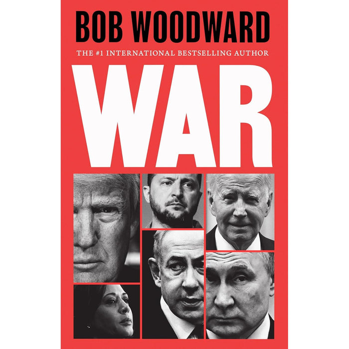 War: Bob Woodward, War: How Conflict Shaped Us, Born For War  3 Books Set (HB)