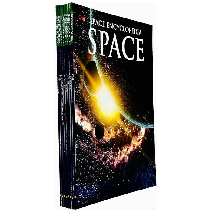 Encyclopedia Of Space Set Of 8 Books (Space, Our Universe, Planets, Milky Way, Satellites)