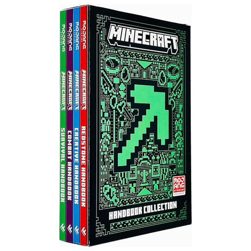 All New Official Minecraft Combat Handbook 4 Books Collection Set By Mojang AB - The Book Bundle