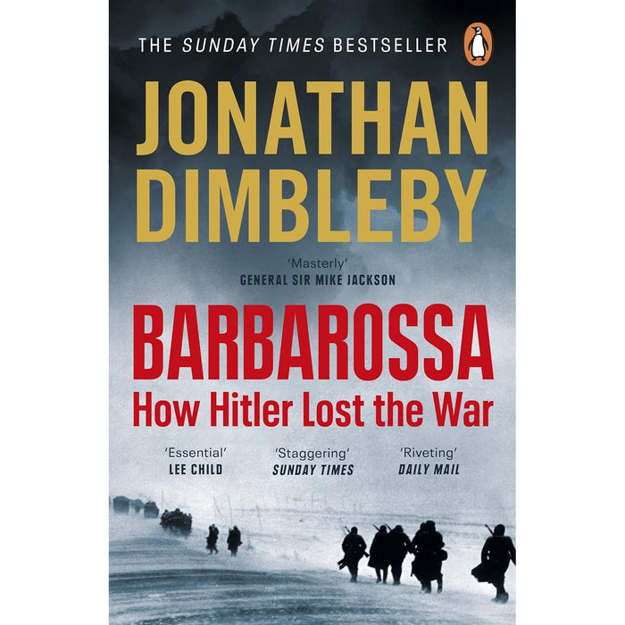 Jonathan Dimbleby Collection 3 Books Set (The Battle of the Atlantic, Barbarossa How Hitler Lost the War & Endgame 1944) - The Book Bundle