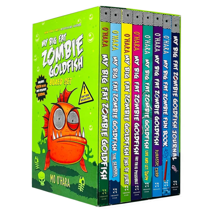 My Big Fat Zombie Goldfish Boxed Set Includes 7 Books and Exclusive Journal by Mo O'Hara