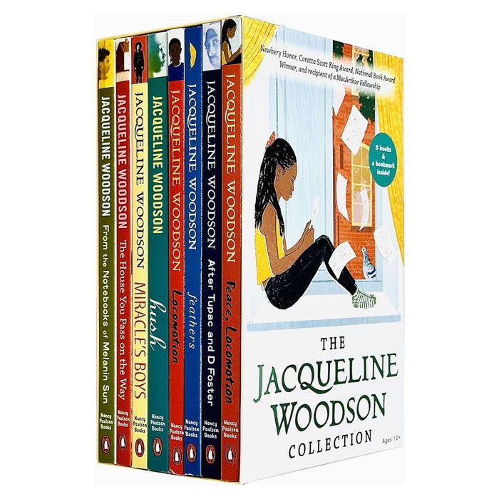 The Jacqueline Woodson Collection 8 Books Box Set (Peace Locomotion)