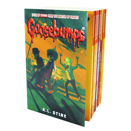 Goosebumps Horrorland Series 10 Books Collection Set by R.L.Stine (Classic Covers Set 2) - The Book Bundle