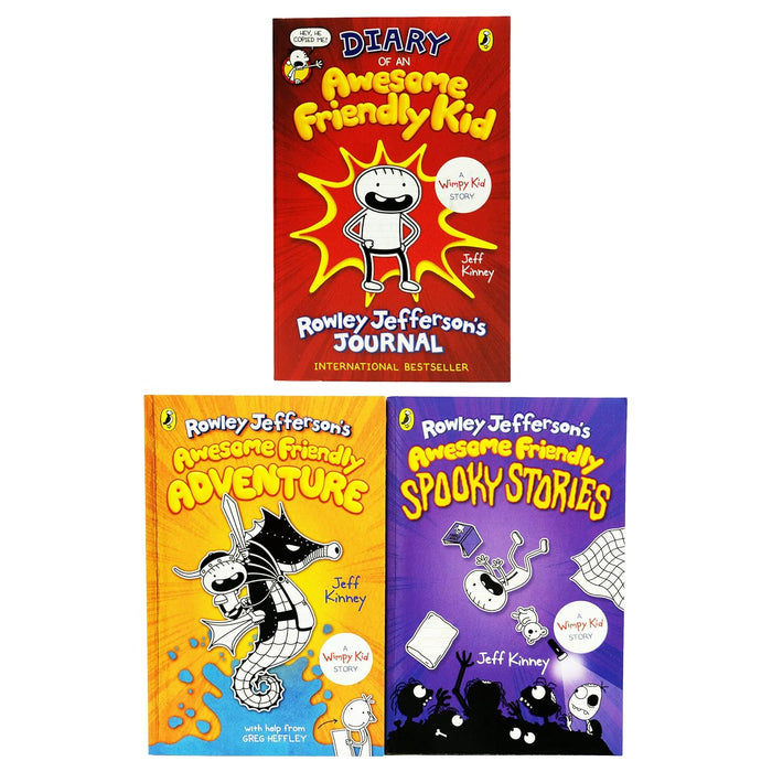 Diary of an Awesome Friendly Kid Collection 3 Book Set (Diary of an Awesome Friendly Kid)