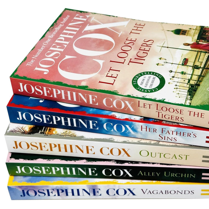 Josephine Cox Queenie and Emma Grady Sagas 5 Books Collection Set (Her Father's)