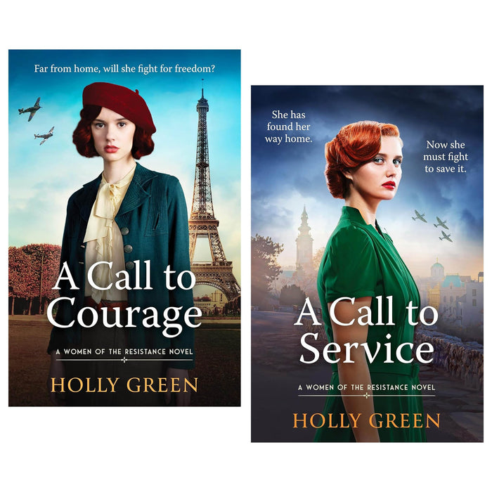 Women of the Resistance Series 2 Books Collection Set (A Call to Courage and A Call to Service)