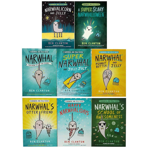 Narwhal and Jelly Series 8 Books Collection Set - The Book Bundle