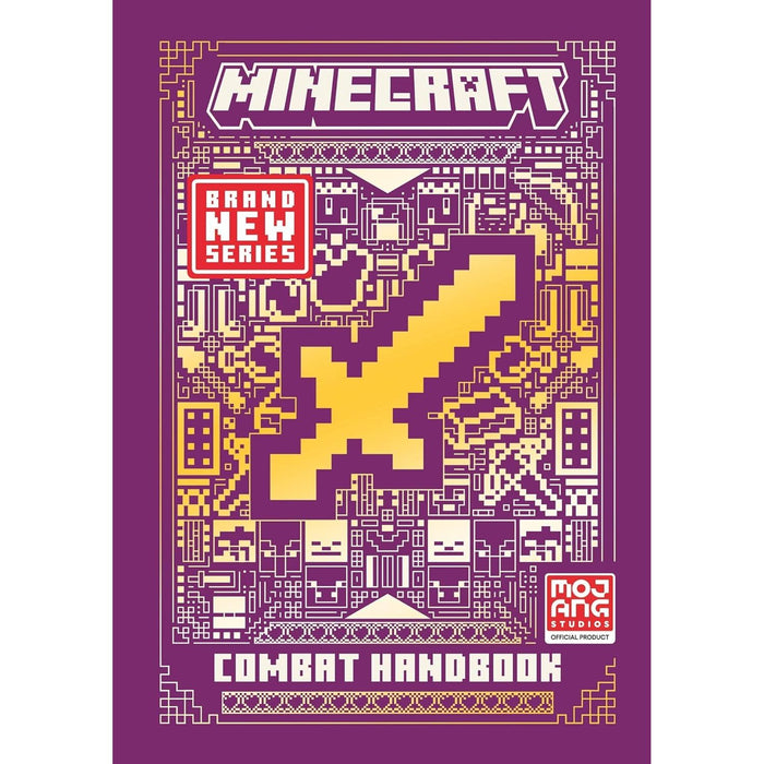 All New Official Minecraft Combat Handbook 4 Books Collection Set By Mojang AB (HB) - The Book Bundle