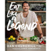 Eat Like a Legend (HB), Nom Nom Italy In 5 Ingredients, The Ultimate Flat Belly , The Paleo Cookbook 4 Books Set - The Book Bundle