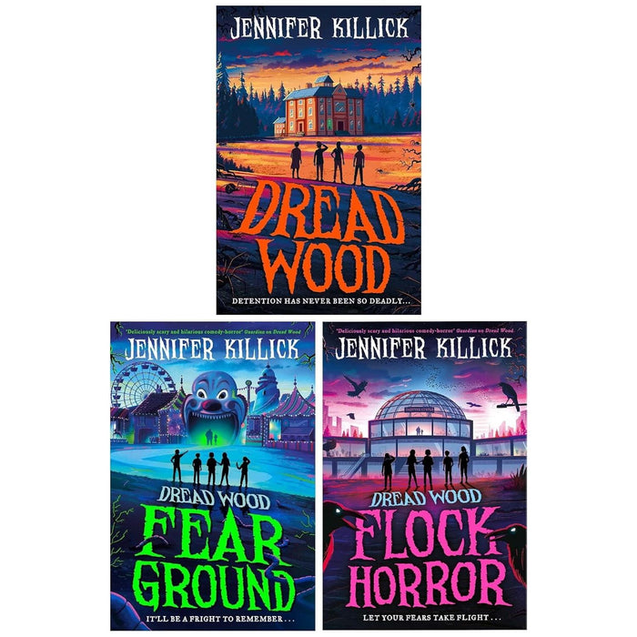 Jennifer Killick Dread Wood Series 3 Books Collection Set (Fear Ground, Dread Wood, Flock Horror )