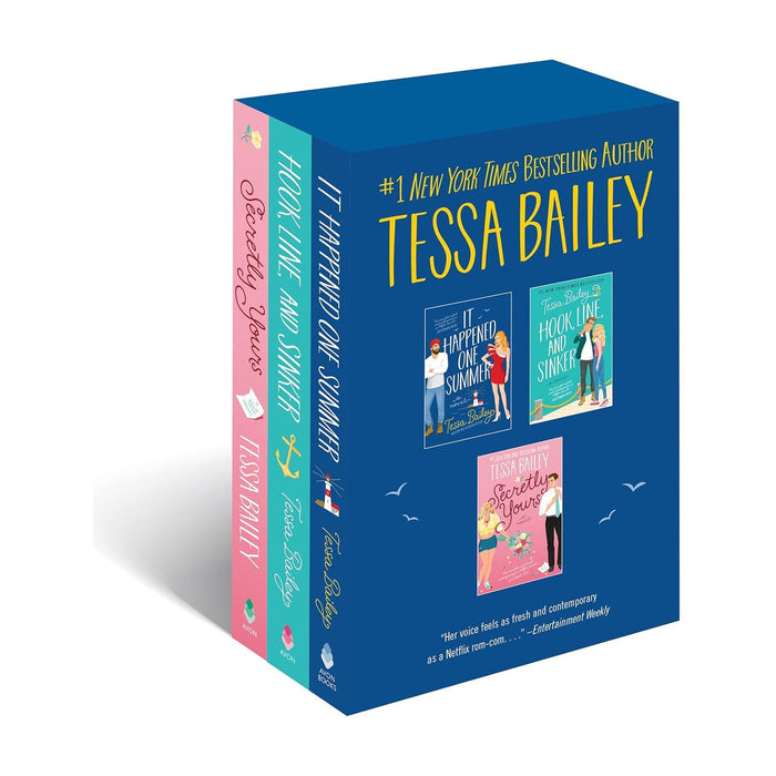 Tessa Bailey Boxed Set: It Happened One Summer / Hook, Line, and Sinker / Secretly Yours - The Book Bundle